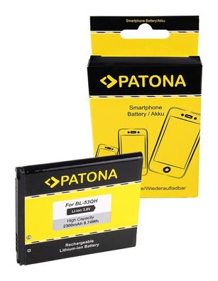 PATONA Akku passend für LG Optimus L9 (P760) Optimus 4X HD (P880) F5 (P875) L9