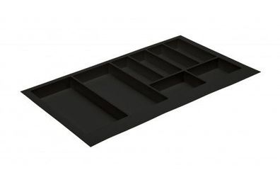 GTV Axispace Besteckeinsatz 900 mm – schwarz WK-SZ-AS-900-20