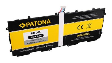 PATONA Tablet-Akku für Samsung Galaxy Tab 3 10.1 – 3,8 V 6,8 Ah