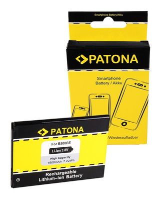 PATONA Akku passend für Samsung Galaxy S4 mini (I9190) GTi9190 GTi9192 - 3,8V
