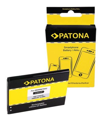 Akku f. Samsung Galaxy Note 2 (N7100) GTN7100 Note 2 GT-N7100 Note 2 von PATONA