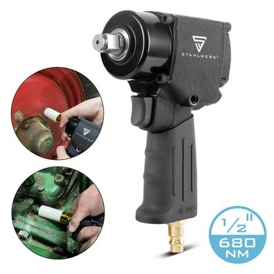 Stahlwerk Druckluft-Schlagschrauber DSS-680 ST mit 680 Nm, ½" 10.000 U/min