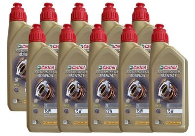 Castrol Transmax Manual FE 75W 10x1 L Schaltgetriebeöl FORD WSS M2C200-D2
