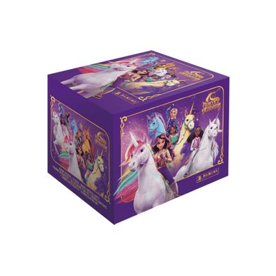 Unicorn Academy Sticker 36er Display Einhorn Stickeralbum Stickerbuch Stickerhef