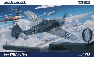 Eduard Plastic Kits 1:72 7467 Fw 190A-8/R2 Weekend edition - NEU