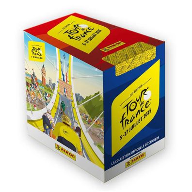 Panini Tour de France 2025 Sticker 36er Display Sammelsticker Sammelkarten