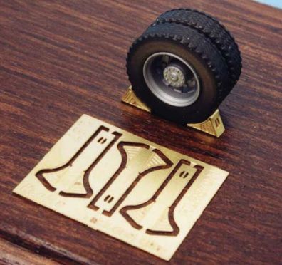 Hauler 1:87 HLR87025 Wheel choke - NEU