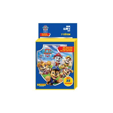 Panini PAW Patrol Die besten Abenteuer aller Zeite 35 Sticker 7 Tüten EcoBlister