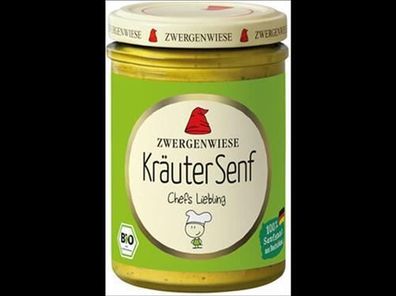 Zwergenwiese 3x Kräuter Senf 160ml