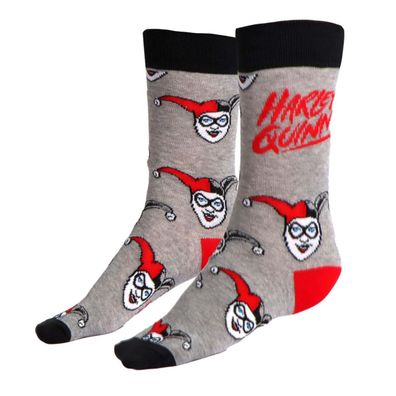 Harley Quinn Socken Ein-Paar Baumwollsocken Freizeit und Alltagssocken 36-43