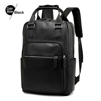 Neuer Vintage-Laptoprucksack aus Leder fur Herren Kuriertasche Umhangetasche