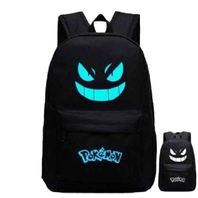 Leuchtender Rucksack Galaxy Rucksack Gengar Reise Schulter Schultaschen