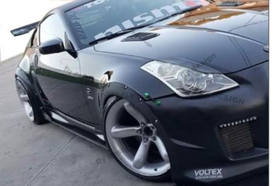 Für 2x Radlauf Verbreiterung Kotflügelverbreiterungen Rad für Maserati Gran Turismo