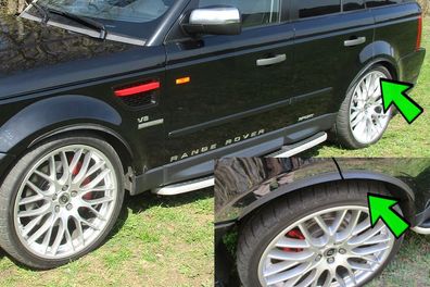 2x Radlauf CARBON opt seitenschweller 120cm für Lancia Prisma 831 Tuning