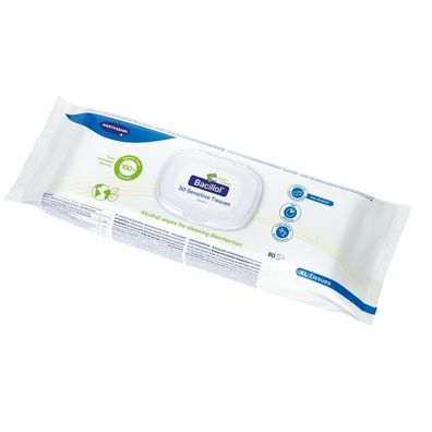 Bacillol 30 Sensitive Green Tissues XL 80 Tücher