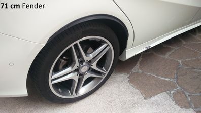 2x Radlauf CARBON opt seitenschweller 120cm für Mitsubishi Mirage Stufenheck CKA