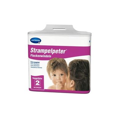 Strampelpeter Flockenwindeln Saugstärke 2