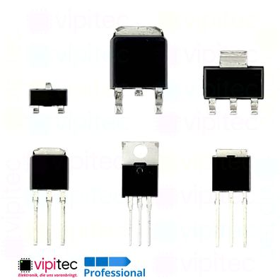 N Kanal MOSFET Auswahl THT SMD Logic Level 5V TTL N Channel Transistor Sortiment