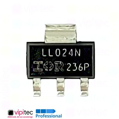 IRLL024N N-Kanal MOSFET 55V 3,1A 2,1W 25ns SMD SOT-223 TTL 024N IRLL024NTRPBF