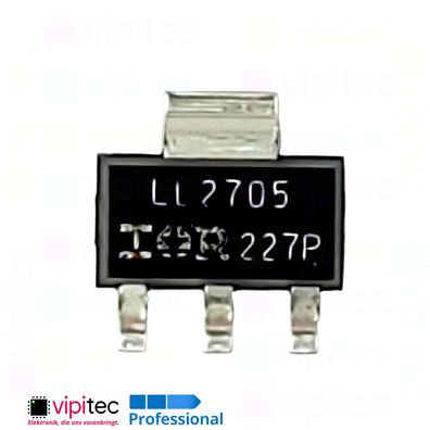 IRLL2705 N-Kanal MOSFET 55V 3,8A 2,1W 35ns SMD SOT-223 TTL 2705 IRLL2705TRPBF