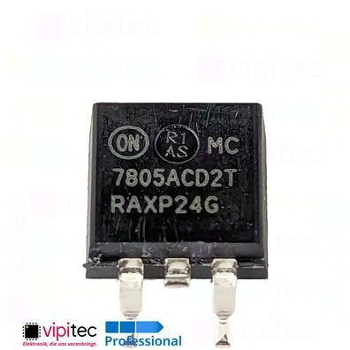 MC7805 5V Linear-Spannungsregler | 7,5..20V SMD D2PAK Spannungswandler