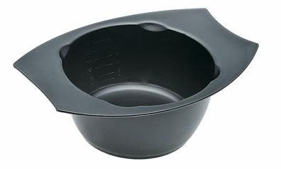 Comair Färbeschale schwarz 300 ml Antislip mit Gummiring
