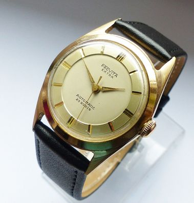 Schöne und seltene Provita Extra Duromatic 25Jewels Herren Vintage Armbanduhr