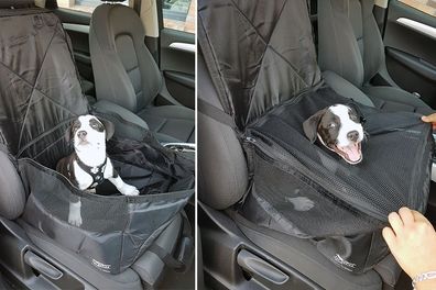 Für Hundetasche Auto Sitzschoner multifunktionel Tasche faltbar neu für Shih Tzu