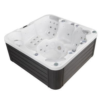 SALE! Wellis Classicline Whirlpool Jupiter 6 Personen 200 x 200 x 87 46 Düsen