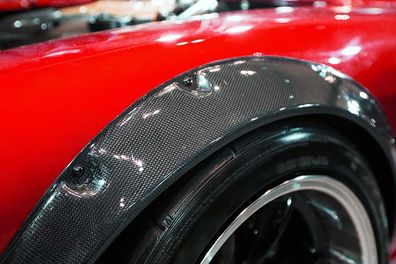 felgen tuning Radlauf Kotflügel Verbreiterung CARBON ABS für MINI Mini Clubman