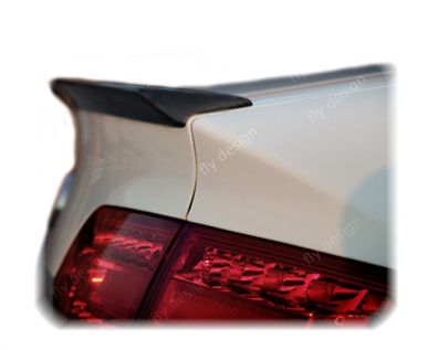 Neu Black Edition, Schwarz Lackiert Spoiler für Audi A4 RS4 S4 ABT look hecklippe