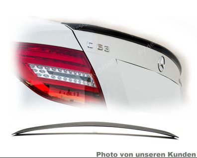 FLY Mercedes C204 C 204 Coupe Spoiler AMG Heckspoiler Heckflügel Typ A * Schwarz 197