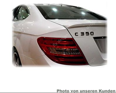 Type-A Coupe 204 Mercedes C204 C Spoiler festes ABS bessere Bodenhaftung tuning