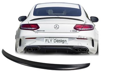 Heckspoiler für Mercedes-Benz C-Klasse (C205), Heckflügel, Spoilerlippe, Unlack