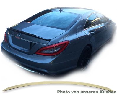 Heckspoiler passend für Mercedes C218 CLS, Heckflügel, Spoilerlippe, unlackiert