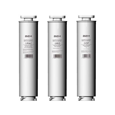 3er-SET Ersatzfilter (RO, PAC und CF ohne Mineralisator) für BEM LINA/IDA