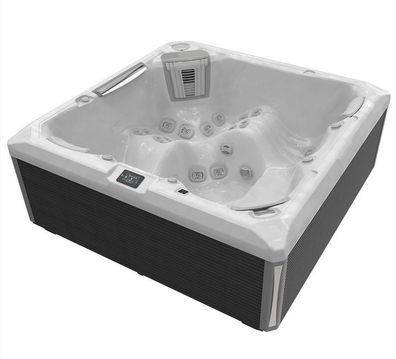 Wellis Peaklife Whirlpool Makalu Life Deluxe 5 Personen 215 x 215 x 86 cm 51 Düsen