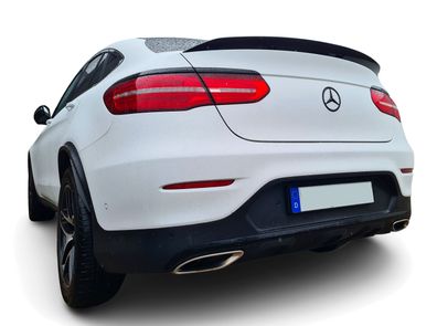 Neu Schwarz lack Spoiler passt für Mercedes GLC Coupe 63 43 4matic 350e 350 250 220