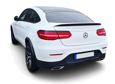 Heckspoiler für Mercedes-Benz C253 GLC Coupe, Heckflügel, Obsidianschwarz mit Gutacht