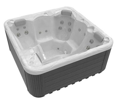 Wellis Classicline Whirlpool Callisto P&P 3 Personen 200 x 200 x 89 cm 20 Düsen