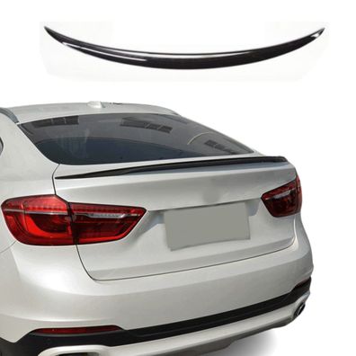 Heckspoiler passend für BMW X6 F16 F86 X6M, Heckflügel, Spoilerlippe Schwarz Glanz