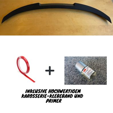 Heckspoiler passend für BMW E90 3er Limo, V-Design, Hecklippe (Unlackiert)