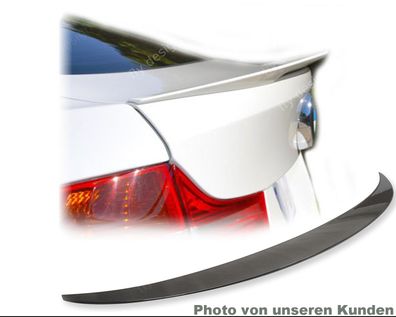 Neu Sport Heckspoiler Lippe Schwarz Glanz passend für BMW X6 E71 08-14