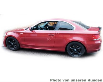 Neu Heckspoilerpassend für BMW E82 Coupe, Heckflügel, Spoilerlippe, P-Still Titansilb
