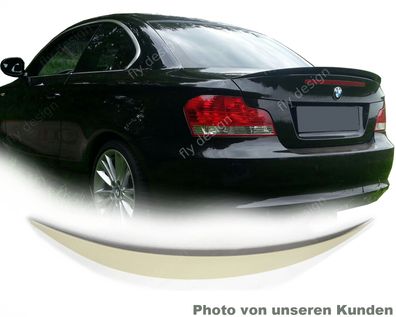 passend für BMW 1er E82 Typ P-Still TITAN Argent 354 Hecklippe ABS Material becquet