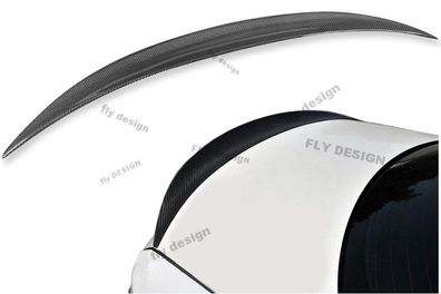 FLY Carbon lack spoiler passend für BMW 1m e82 tuning abrisskante shürze lèvre trunk