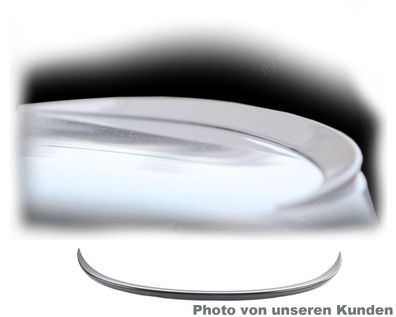 Spoiler passend für BMW E92 COUPE, Lackiert Titansilber