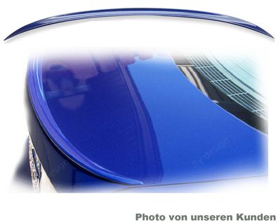 Leman painted Style passend für BMW E90 Blue 381 Kofferraumlippe unbiegsam ABS