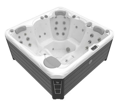 Wellis Cityline Whirlpool Budapest Life Deluxe 5 Personen 200 x 200 x 89 42 Düsen