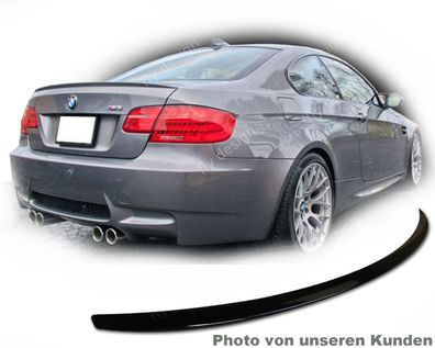 heckspoiler passend für BMW E92 COUPE painted Black Uni 668 Flügel hartes ABS